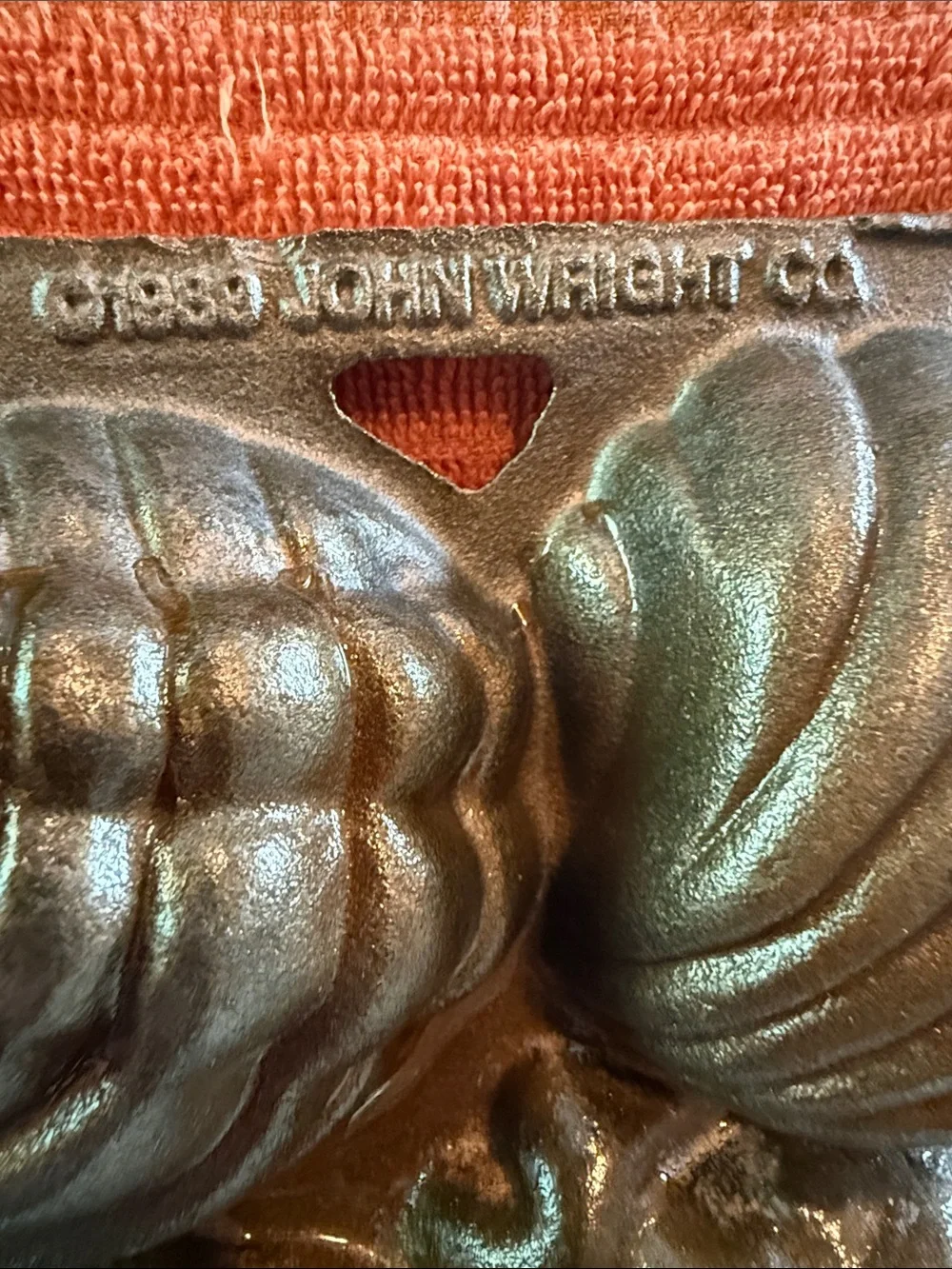John Wright co cast iron mold